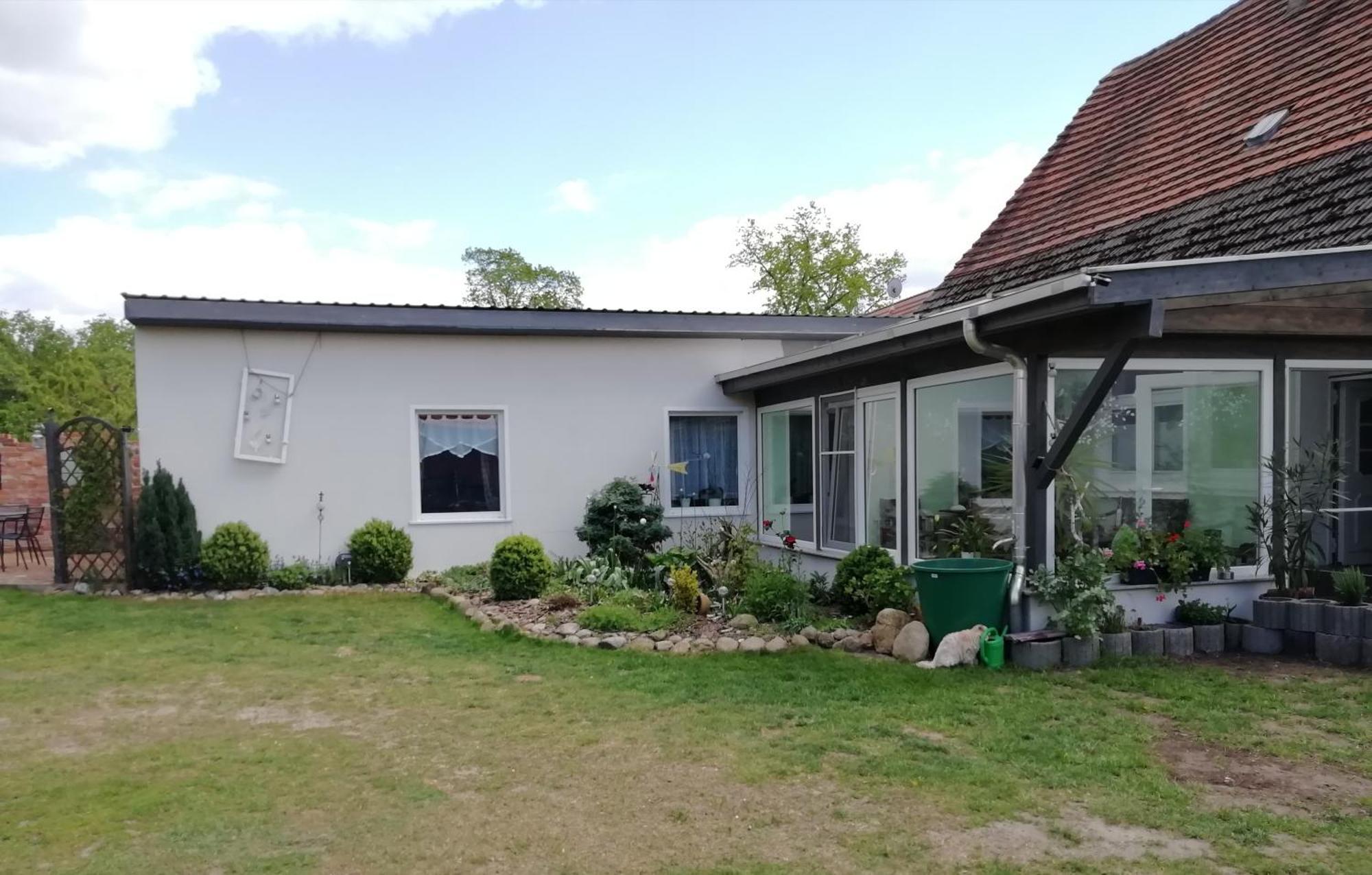 Ferienwohnung Zur Alten Schule プリッツヴァルク エクステリア 写真