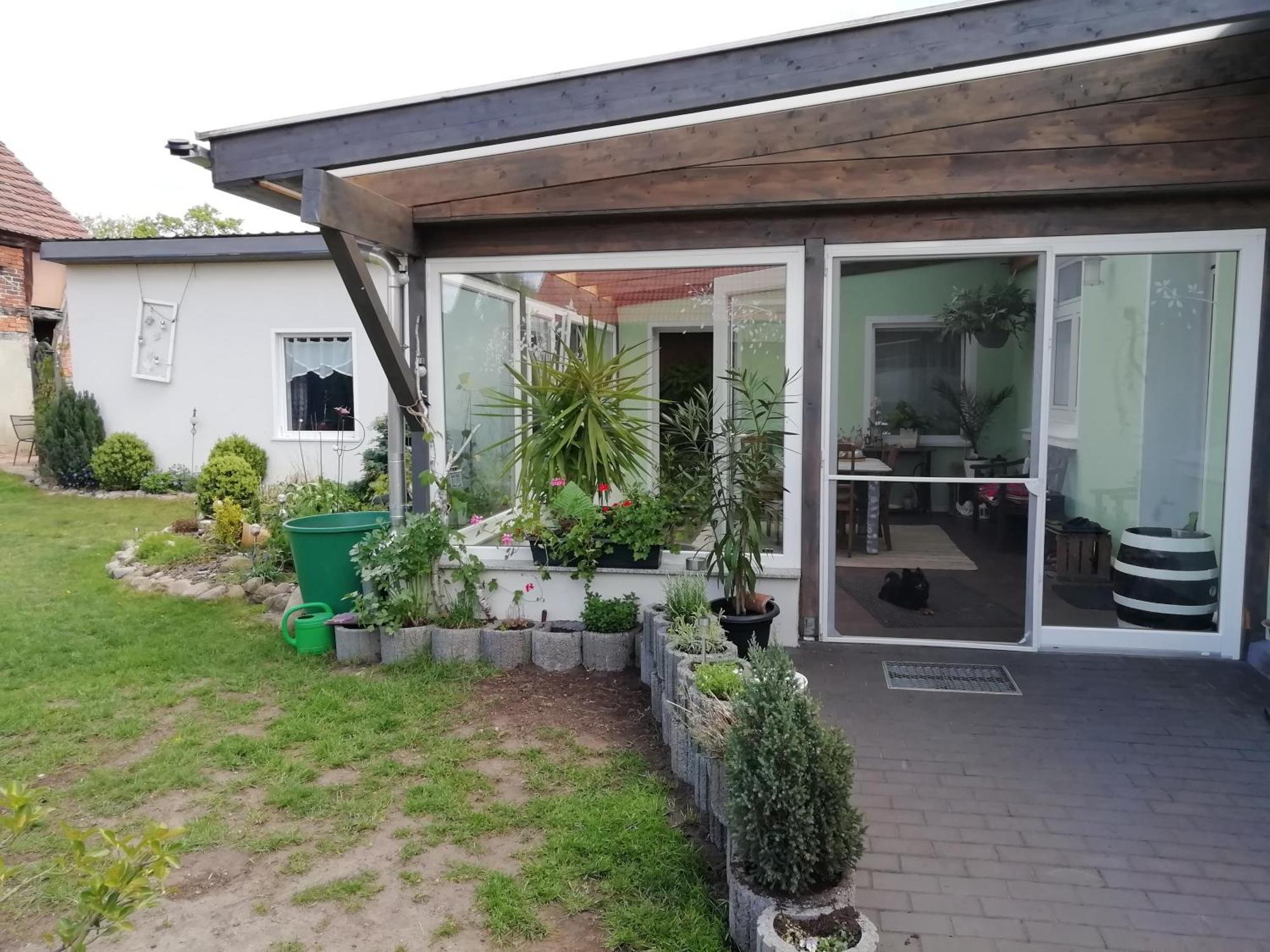 Ferienwohnung Zur Alten Schule プリッツヴァルク エクステリア 写真